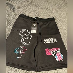 Crooks and castles shorts